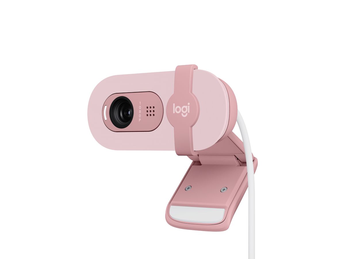 Logitech Brio 100 Webcam 2 MP 1920 x 1080 Pixel USB Pink