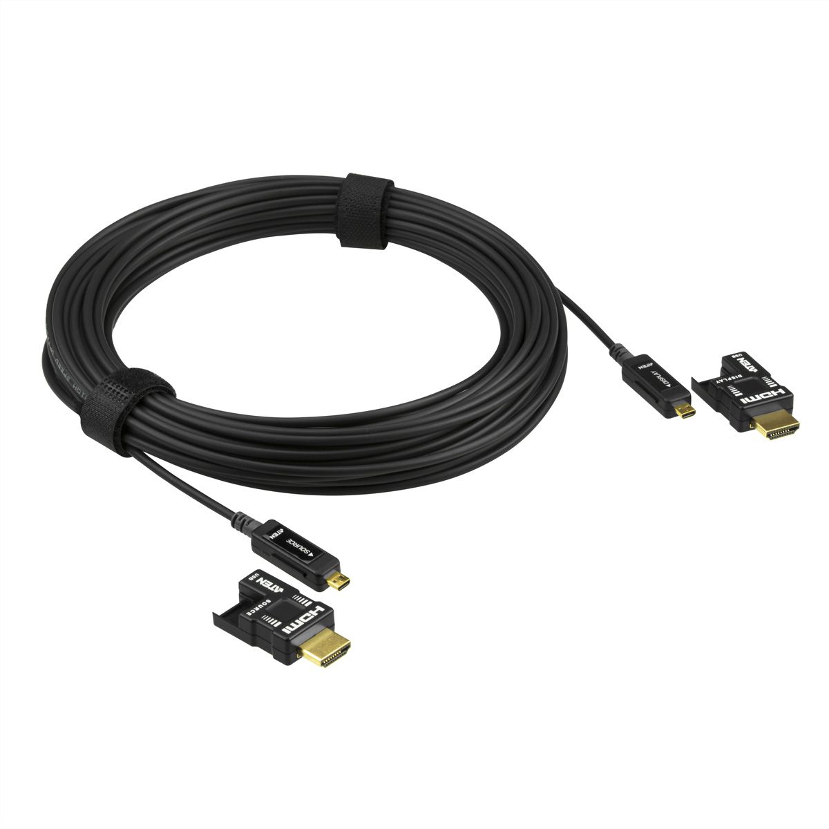 ATEN VE7833 HDMI Aktives Optisches Kabel True 4K 30m, 30 m GmbH