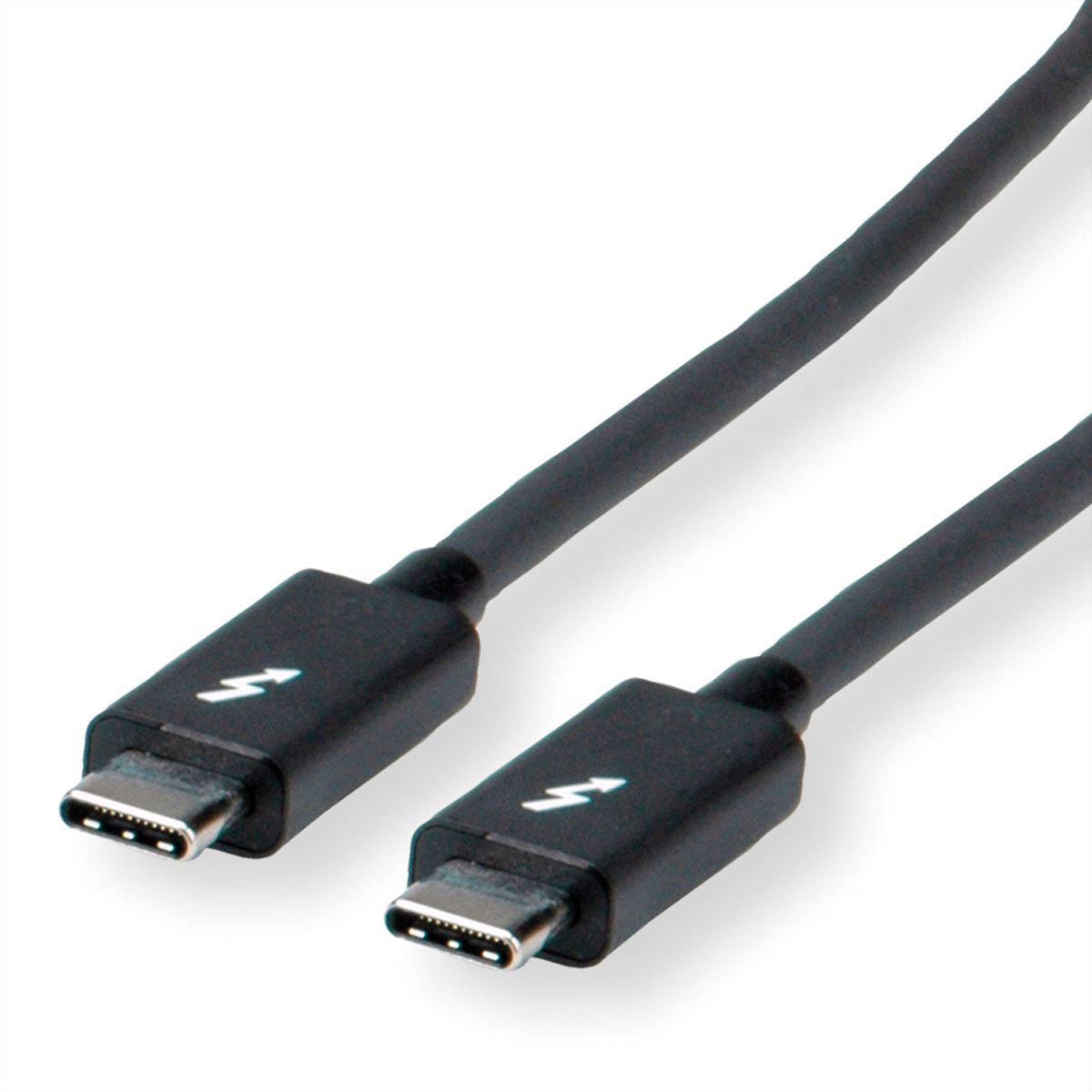 ROLINE Thunderbolt™ 3 Kabel, Typ C ST/ST, schwarz, 1 m GmbH