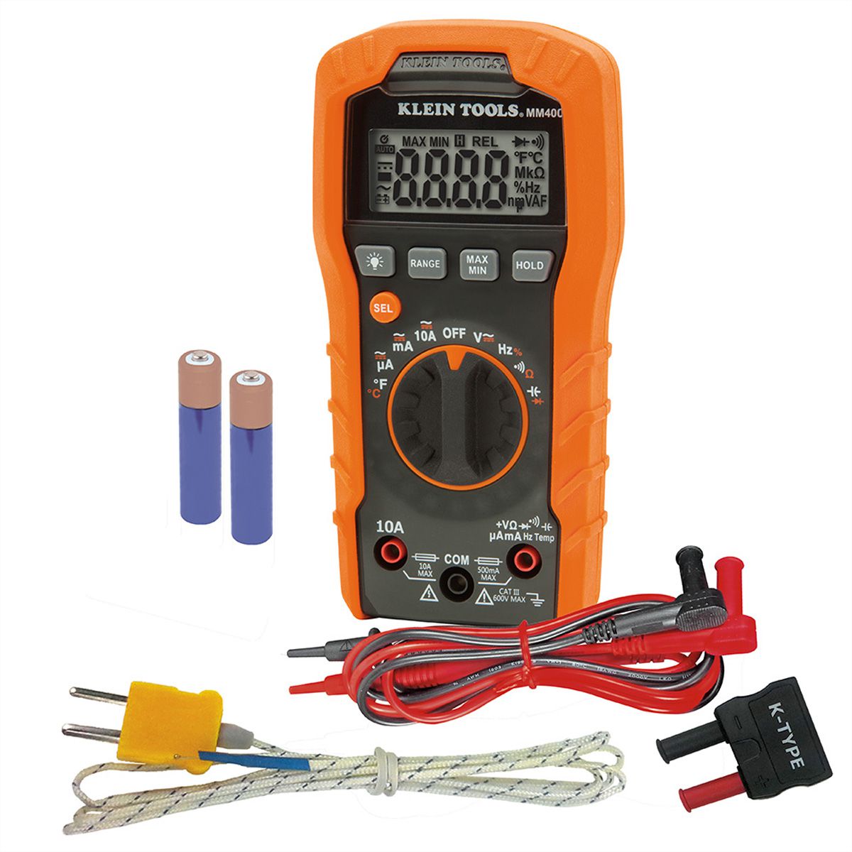 KLEIN TOOLS MM400 Digital Multimeter, automatische Bereichseinstellung