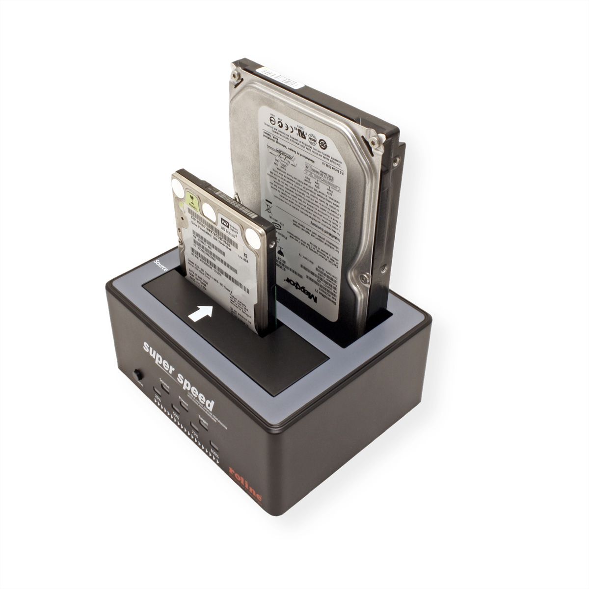 Roline 2 5 3 5 Sata Hdd Ssd Docking Station Usb 3 2 Gen 1 Hdd Clone Funktion Secomp Gmbh Roline 2 5 3 5 Sata Hdd Ssd Docking Station Usb 3 2 Gen 1 Hdd Clone Funktion Secomp Gmbh