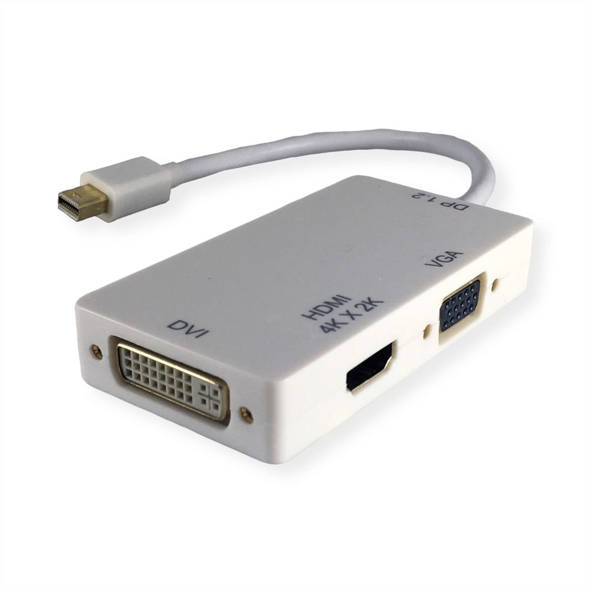 VALUE Adapterkabel Mini DisplayPort v1.2 VGA / DVI / HDMI, Aktiv