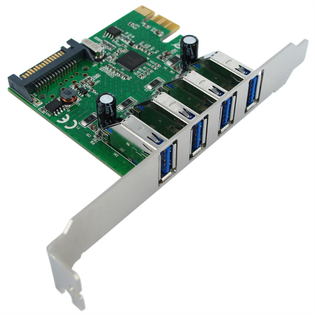 VALUE PCI-Express-Karte, USB 3.2 Gen 1, 4 Ports - SECOMP GmbH