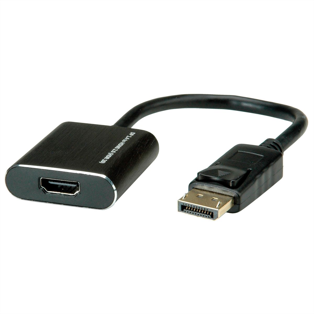 ROLINE DisplayPort-HDMI Adapter, v1.4, HDR 10, DP ST-HDMI BU, Aktiv ...