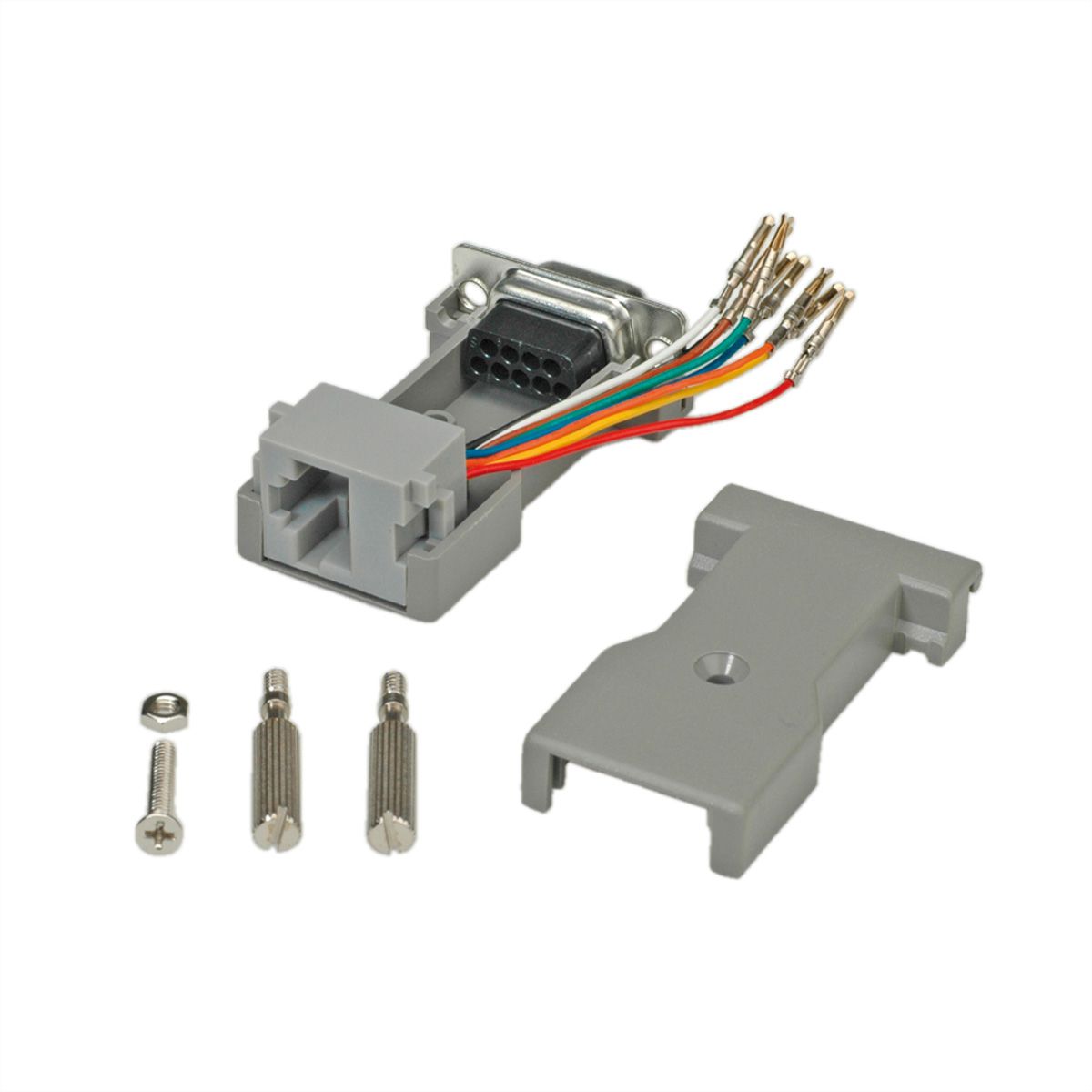 Db9 Buchse Rj45 Buchse 8p 8c 8ltg Secomp Gmbh