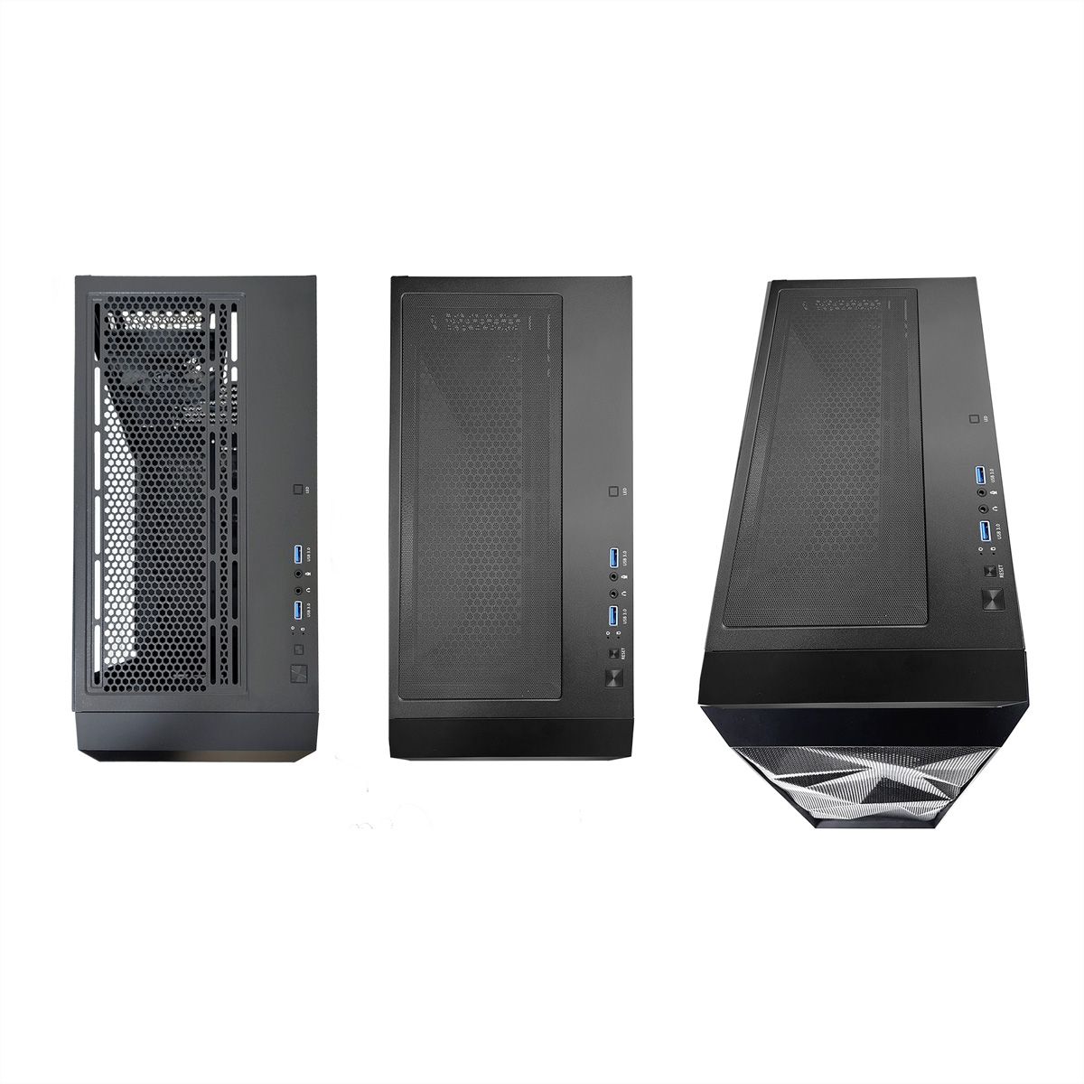 Xilence Xilent Breeze X712.RGB Gaming PC Gehäuse, RGB ATX Midi Tower ...