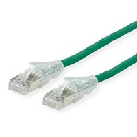 DÄTWYLER Patchkabel Cat.6A (Class EA) S/FTP, CU 7702 flex LSOH, AMP v2, grün, 1 m
