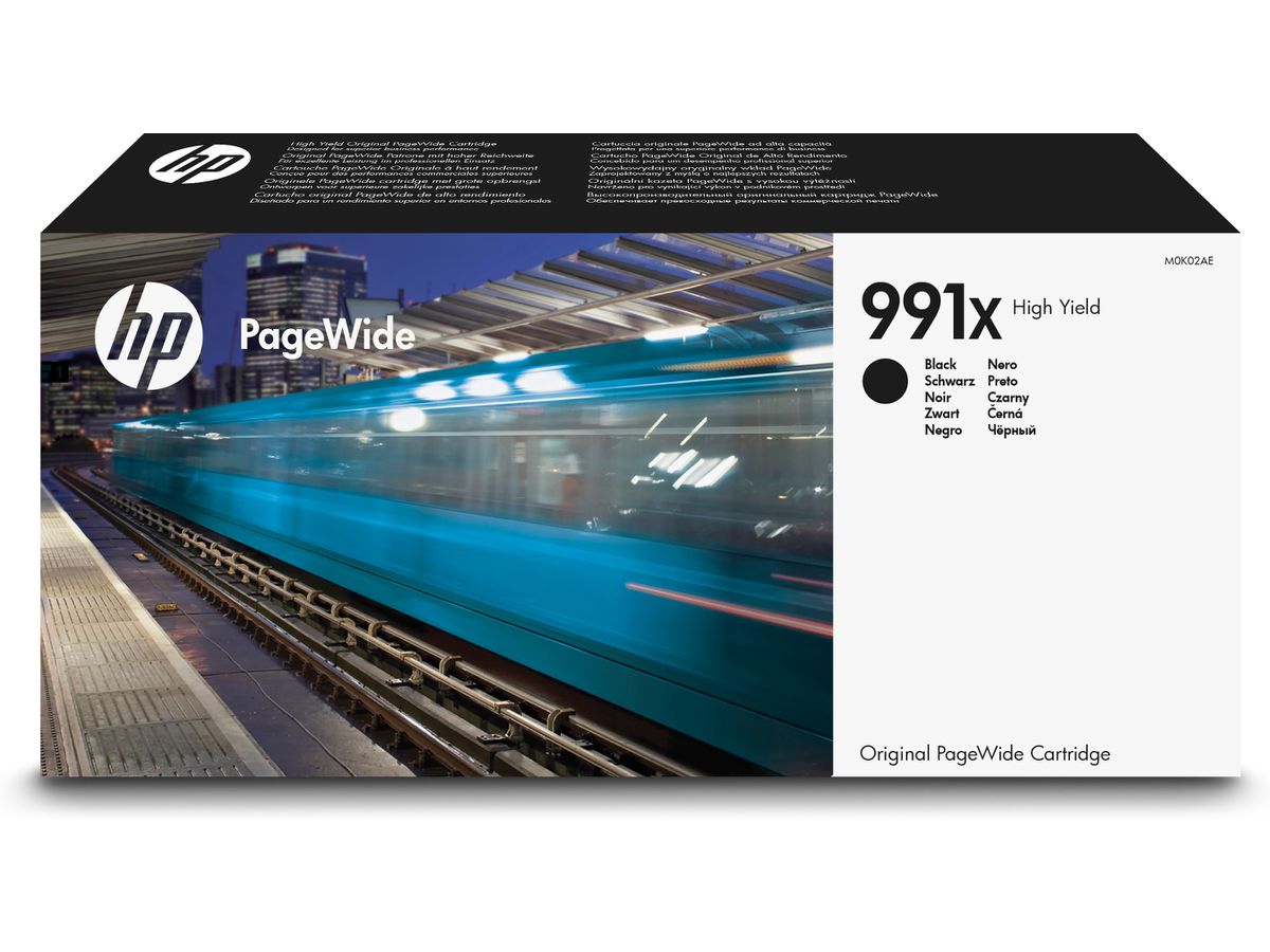 HP 991X Schwarz Original PageWide Patrone mit hoher Reichweite
