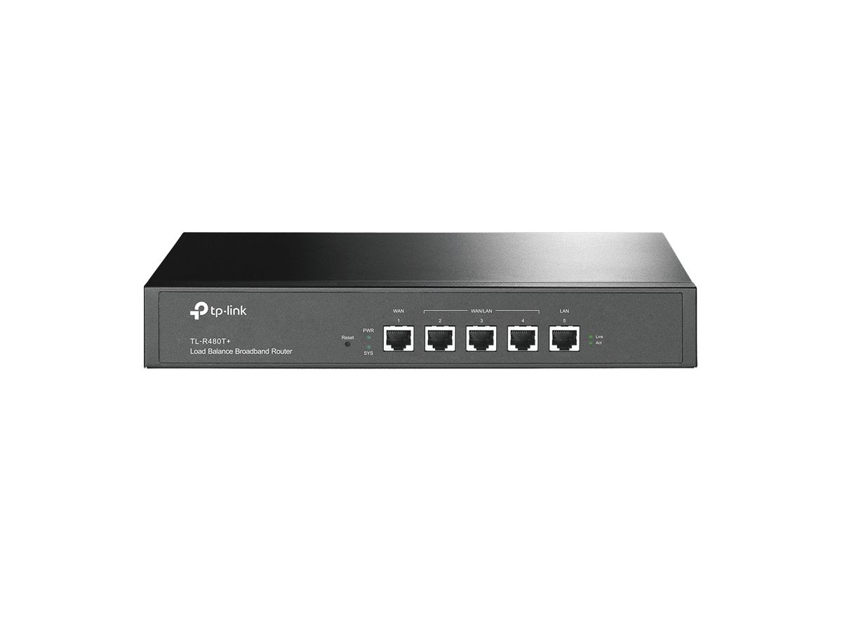 TP-Link TL-R480T+ Kabelrouter Schwarz