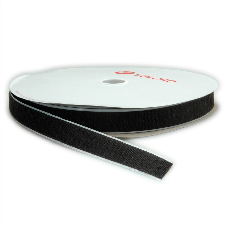 VELCRO® Hakenband L: 25m / B: 25mm, schwarz