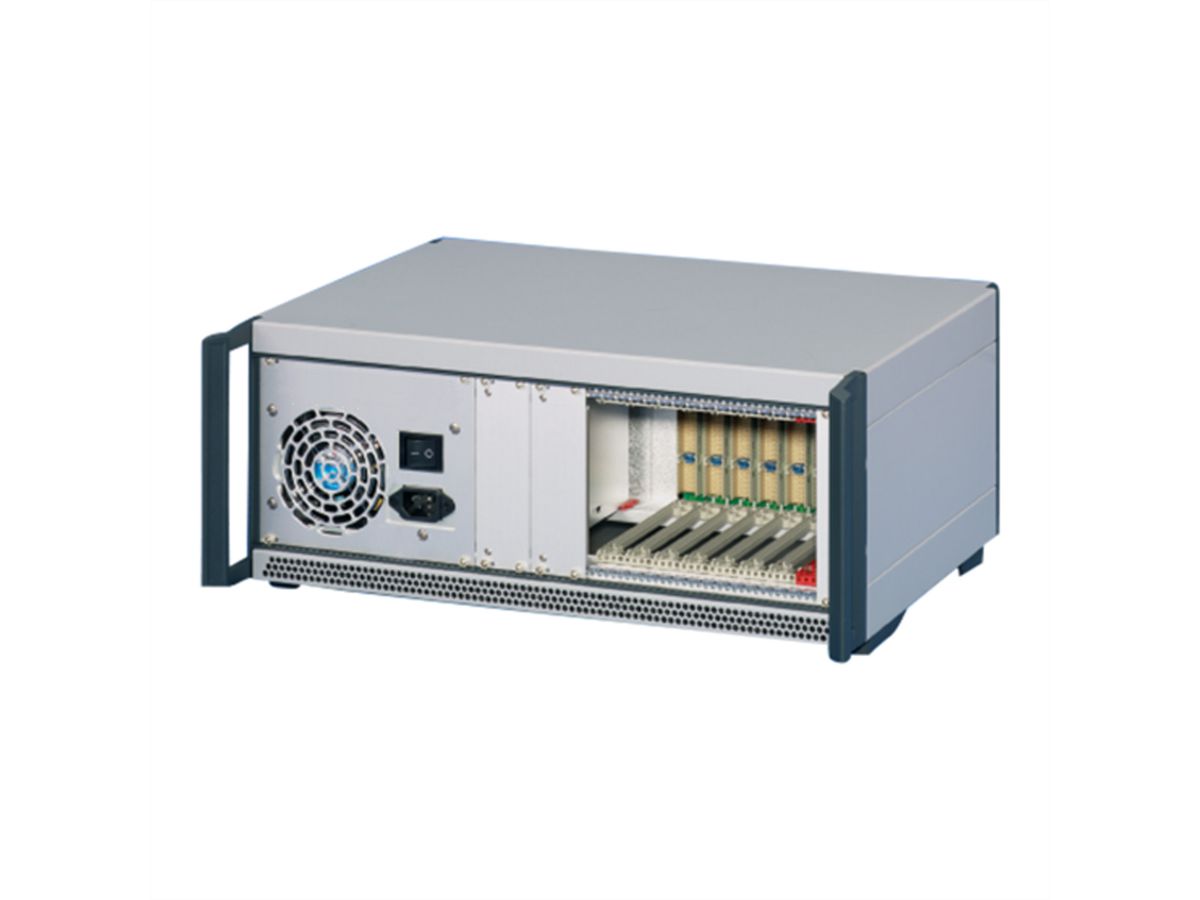 SCHROFF System, 4 HE, 8 Slot, mit Rear I/O - CPCI SYST.4HE 84TE 160/80D
