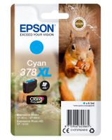 Epson Singlepack Cyan 378XL Claria Photo HD Ink