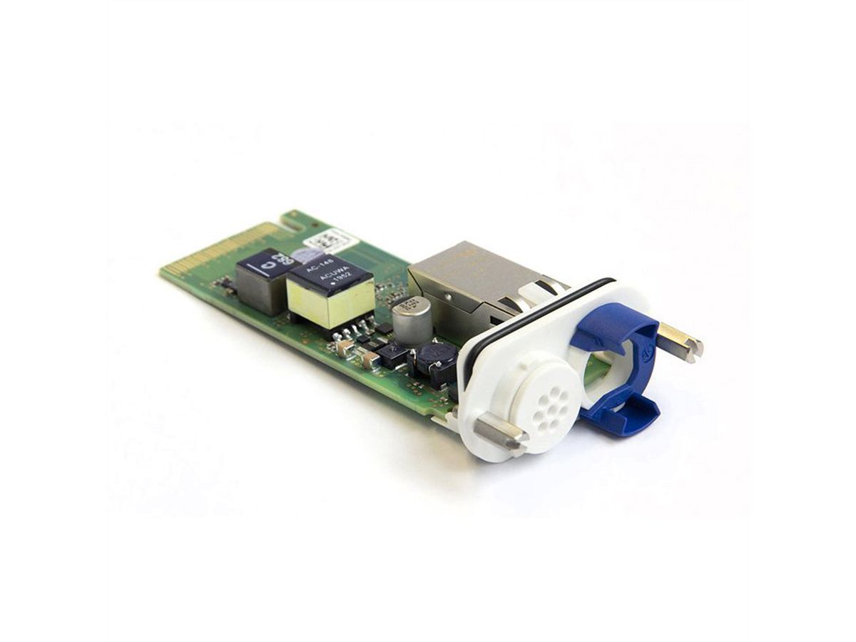 MOBOTIX S74 RJ45 Netzwerk Einschubplatine, mit 12/24 VDC Stromversorgung