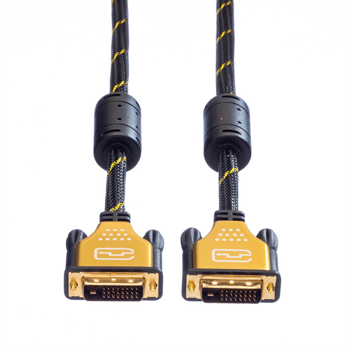 ROLINE GOLD Monitorkabel DVI, ST-ST, (24+1) dual link, 3 m