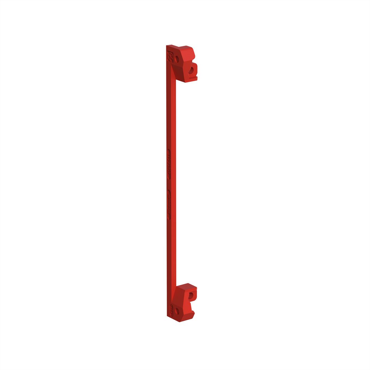 SCHROFF Leiterplattenhalter - LEITERKART.HALTER ROT 4XBOHR