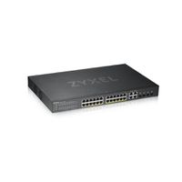 Zyxel GS1920-24HPV2 Managed Gigabit Ethernet (10/100/1000) Power over Ethernet (PoE) Schwarz