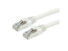 ROLINE S/FTP-Kabel Kat.7, LSOH, mit RJ-45 Steckern (500 MHz / Class EA), grau, 5 m