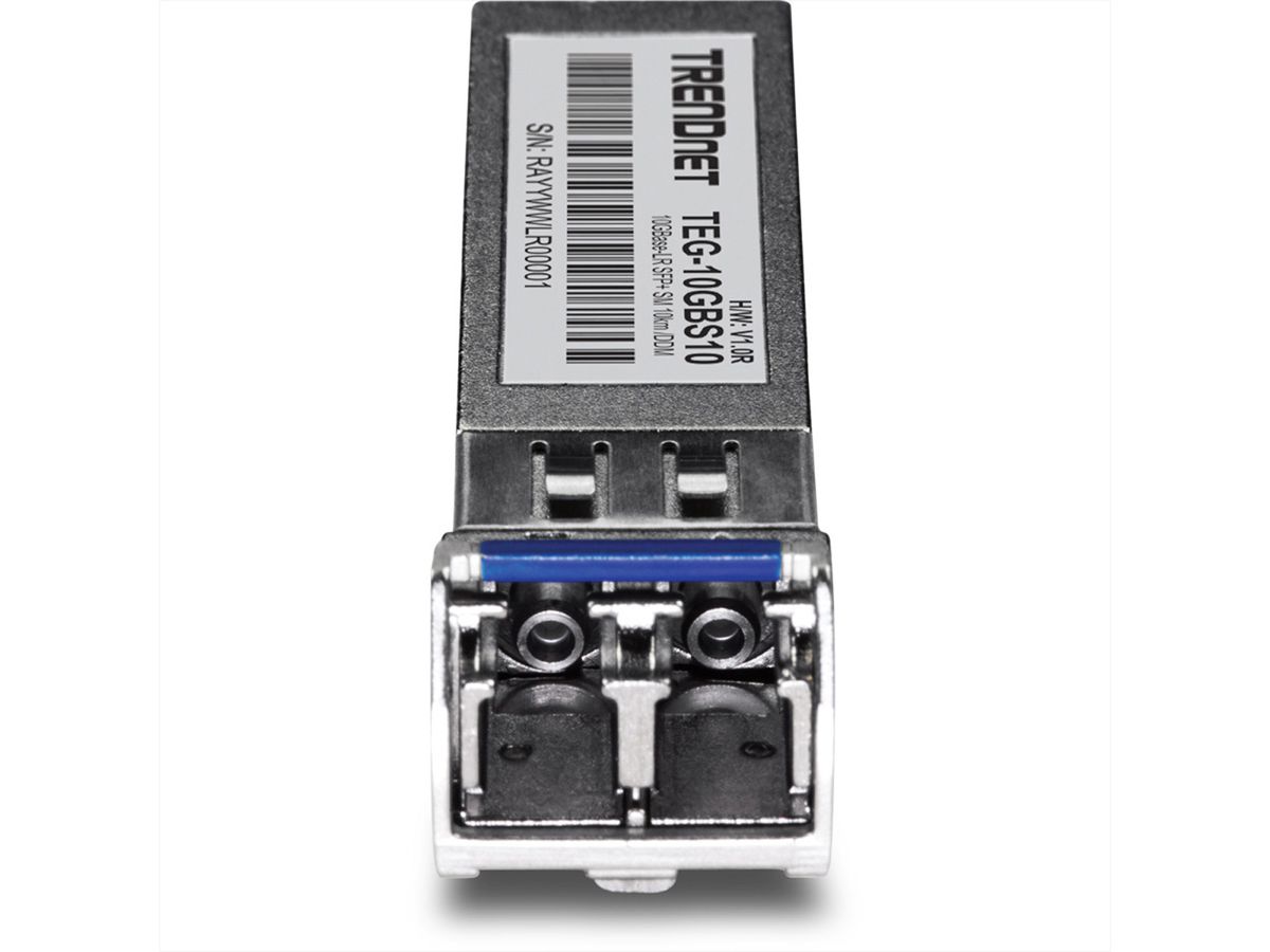 TRENDnet TEG-10GBS10 10GBASE-LR SFP+, Single Mode LC (10KM with DDM)