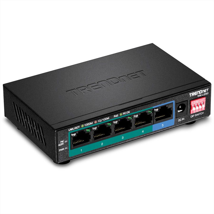 TRENDnet TPE-LG50 PoE+ Switch