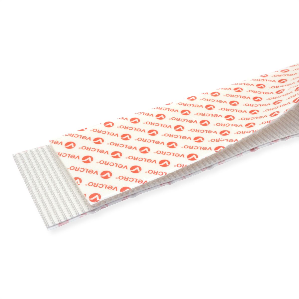 VELCRO® Klettband Extra Stark Selbstklebend, Haken & Flausch 50mm x 1m Weiß