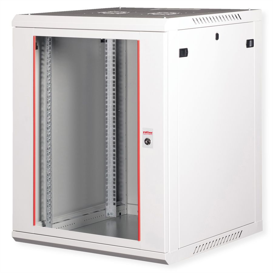 ROLINE 19-Zoll Wandgehäuse Basic Plus 15HE, 600x600 BxT grau