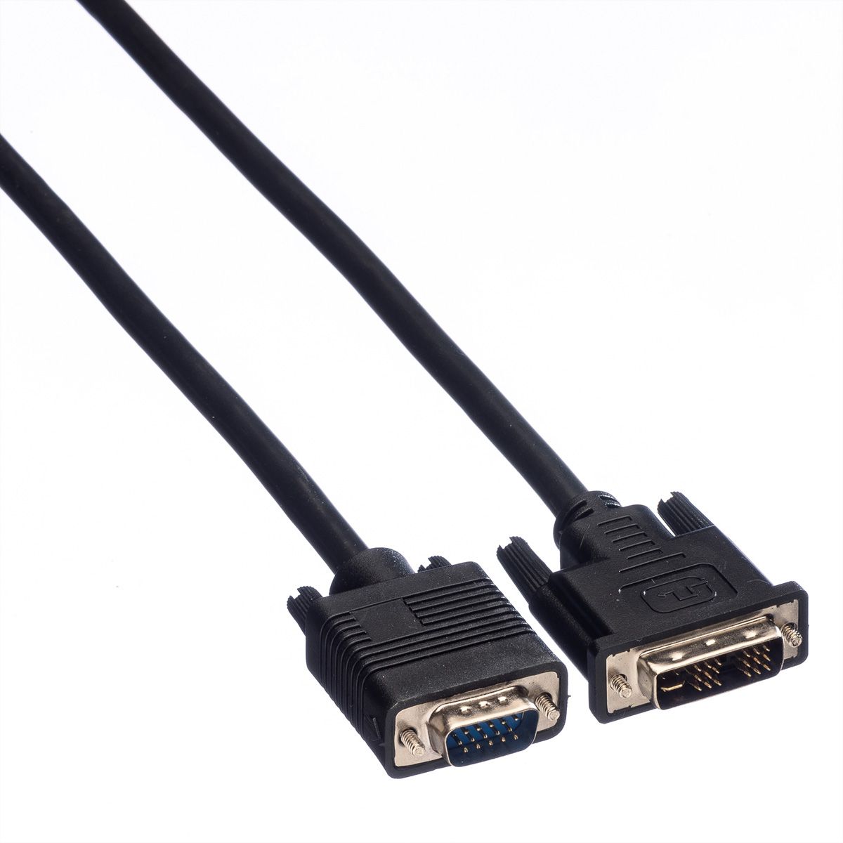 VALUE DVI-VGA Kabel, DVI (12+5) ST - VGA ST, 2 m