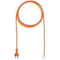 BACHMANN PUR-Zuleitung 2x1.00 3m orange, H05BQ-F 24G/AEH