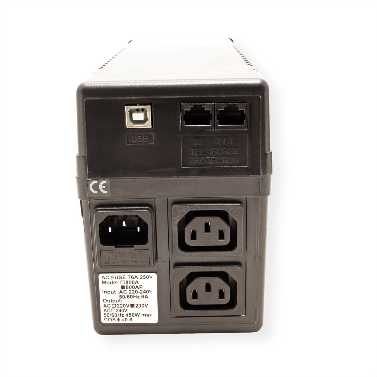VALUE UPS 800 -  Line Interaktive USV mit USB Port