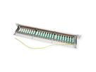 VALUE Kat.6A (Class EA) 19"-Patchpanel, 24 P, geschirmt, grau