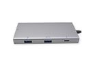 VALUE USB Typ C Dockingstation, HDMI+DP 4K60, 3x USB 3.2Gen1 (1x C + 2x A), 1x PD, 1x RJ45