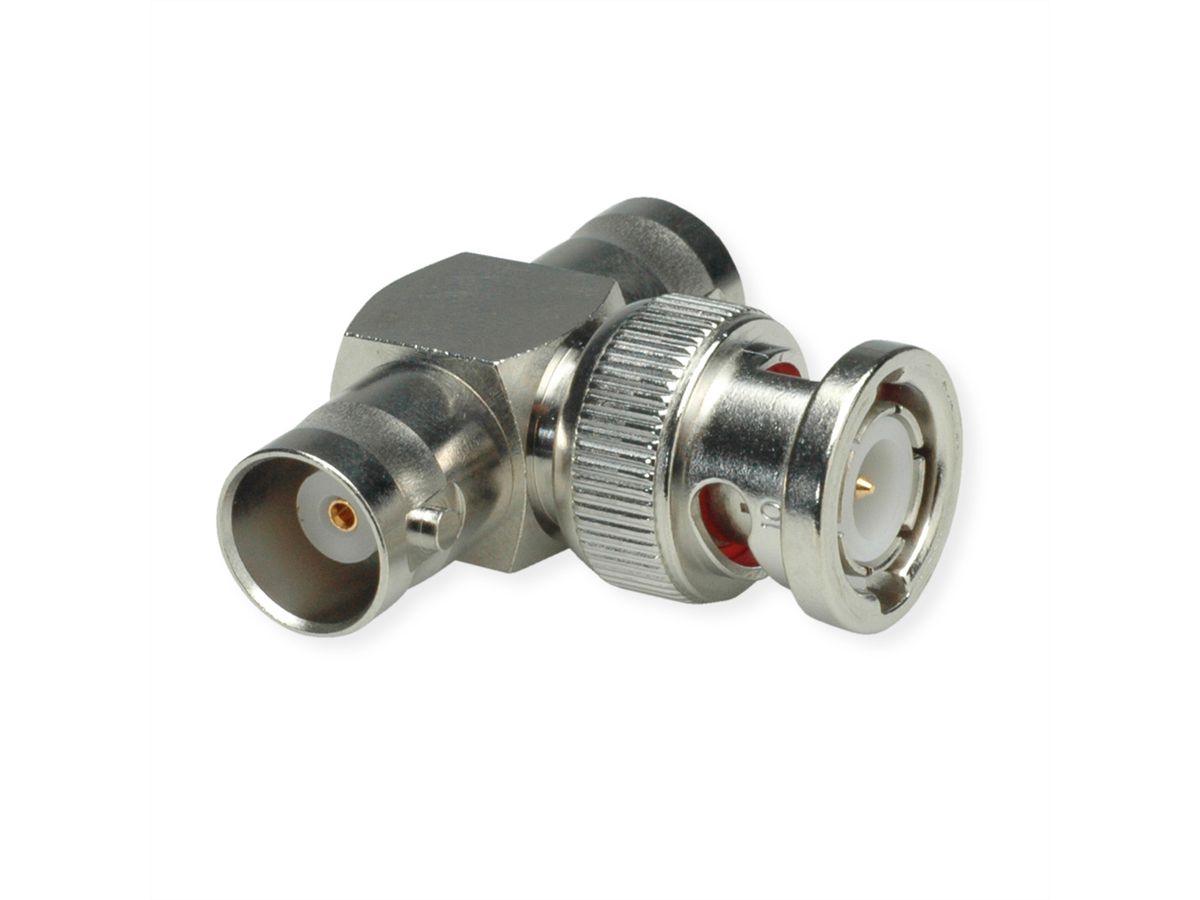 TELEGÄRTNER BNC-T-Stück 50 Ohm Buchse / Stift / Buchse