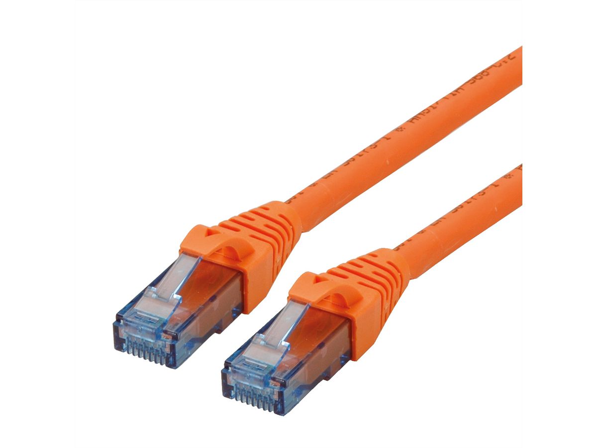 ROLINE Patchkabel Kat.6A UTP, Component Level, LSOH, orange, 1,5 m