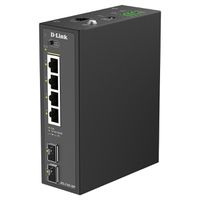 D-Link DIS-210G-06P 6-Port Switch, Smart Managed Gigabit PoE Industrial