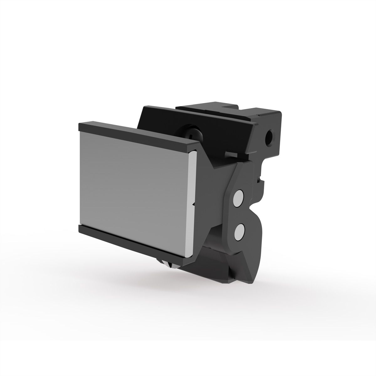 SCHROFF Aushebegriff in Trapezform, Typ 2 - TRAPEZGRIFF OP RAL9005 10STK