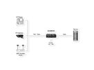 EXSYS EX-60316 PoE+ Gigabit Injektor 30W