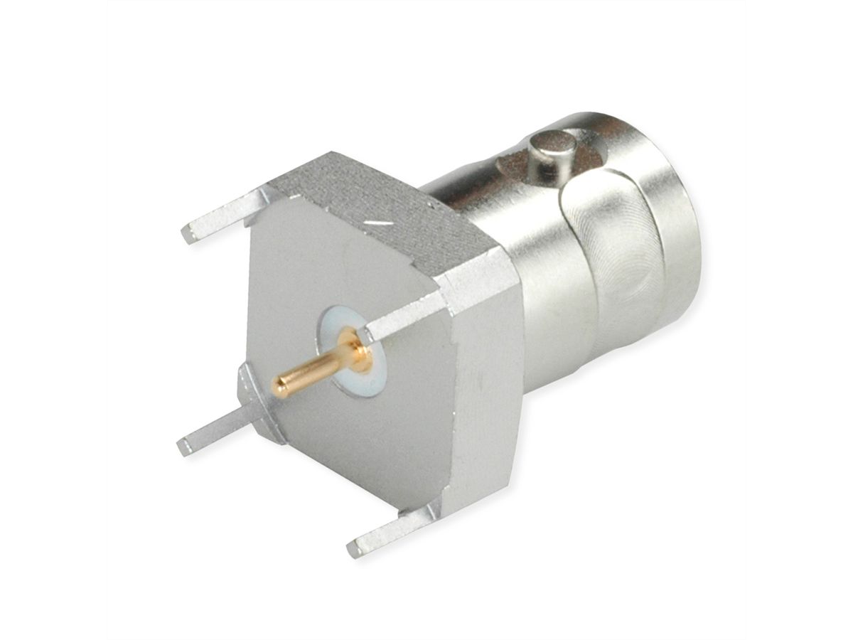 TELEGÄRTNER BNC Buchse 75 Ohm, Lötanschluss, gerade