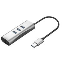VALUE USB-A zu Gigabit Ethernet Konverter + Hub