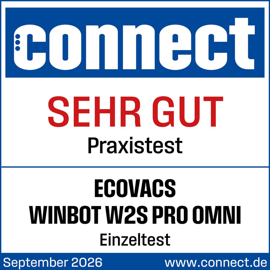 Ecovacs Fensterreiniger WINBOT W2S PRO OMNI, weiß