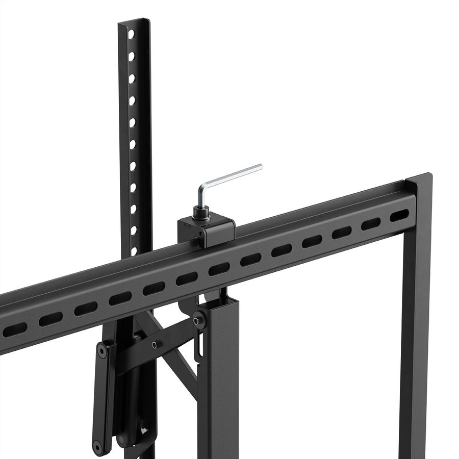 VALUE TV-Wandhalterung, hochbelastbar, ausziehbar, neigbar, 55-105 Zoll, bis 80 kg