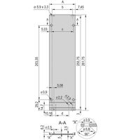 SCHROFF Frontplatte für Kassetten, Schirmbar mit EMV-Textildichtung - KAS FPL EMV TEXTIL 6HE 10TE