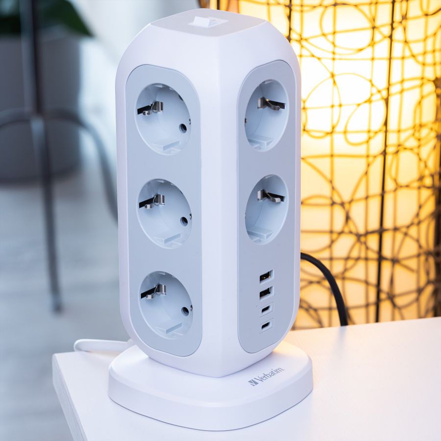 VERBATIM Steckdosen Tower EUPT-01