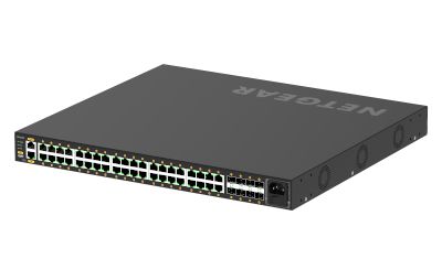 NETGEAR GSM4248P-100EUS Netzwerk-Switch Managed L2/L3/L4 Gigabit Ethernet (10/100/1000) Power over Ethernet (PoE) Schwarz