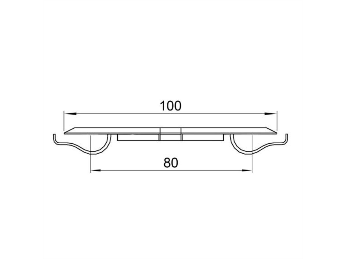 BACHMANN Easy-Cover-I silber