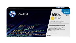 HP 650A Gelb Original LaserJet Tonerkartusche