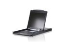 ATEN CL1308N KVM-Switch, 48cm TFT, VGA, PS/2-USB, 8 Port, UK-Layout