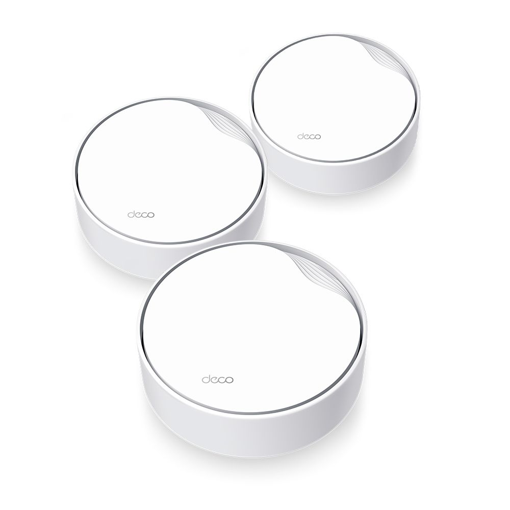 TP-Link DECO X50-PoE(3-PACK) Dual-Band (2,4 GHz/5 GHz) Wi-Fi 6 (802.11ax) Weiß Intern