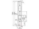 SCHROFF Frontplatten für D-Sub Steckverbinder - FRONTPR. 3HE 4TE 2X15 POLIG