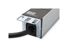 BACHMANN IT PDU ALU 1HE 24x C13 3x C19 Stecker CEE L+N+PE 16A blau