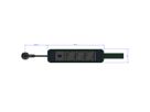BACHMANN PRIMO 2 3xCEE7/3 mit Schlaufe 2,0m CEE7/7 RAL6028