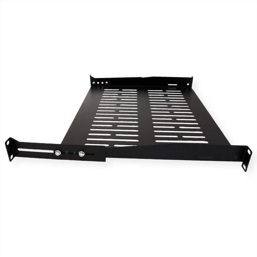 VALUE 19-Zoll-Geräteträger, 485 x 350mm, max. 25kg, schwarz